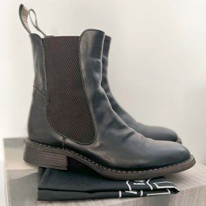 Fiorentini + Baker Black Ankle Boots
